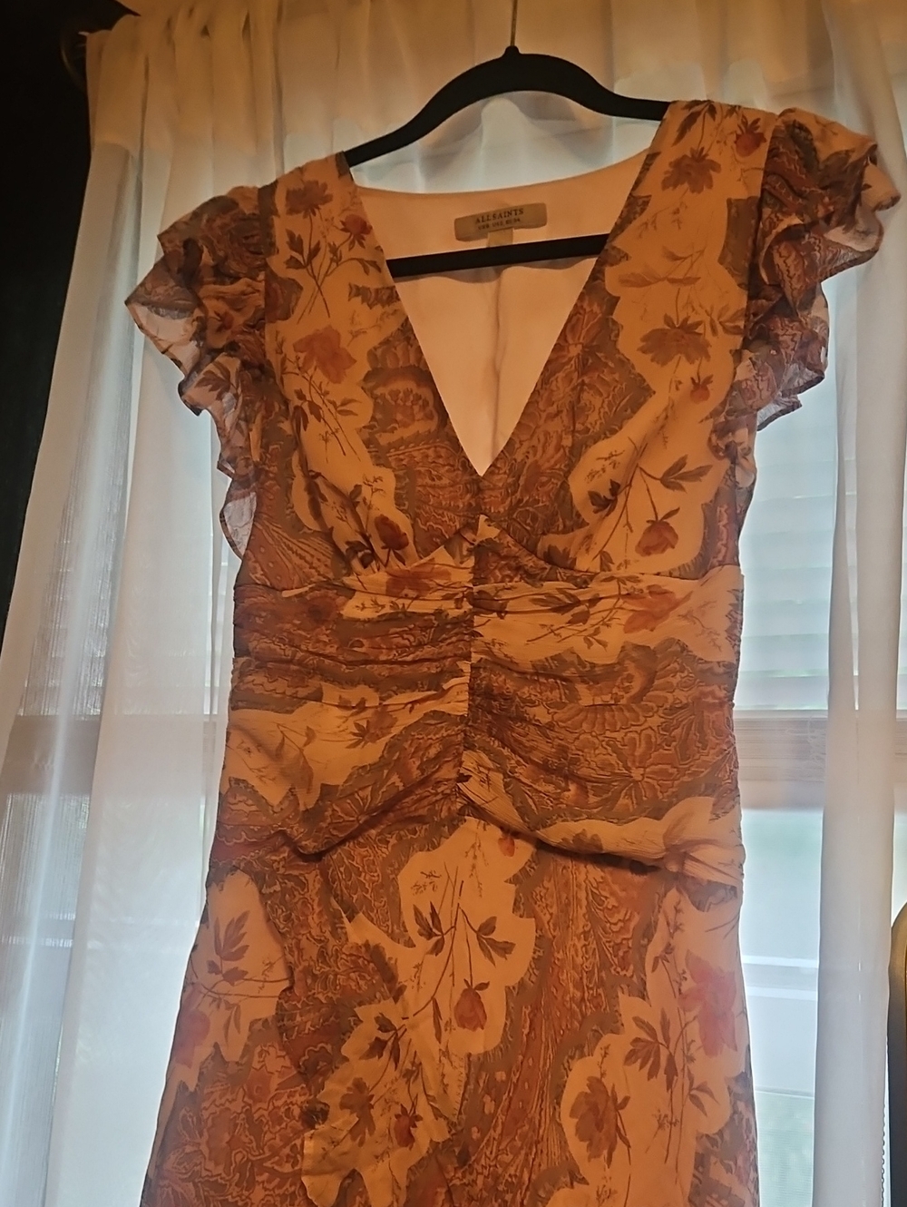 All Saints Floral Brea Dress - Picture 6 of 7